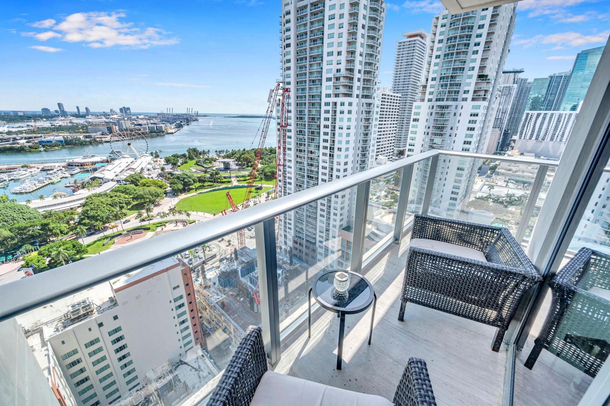 Mesmerizing Views Corner Condo Miami Exteriör bild