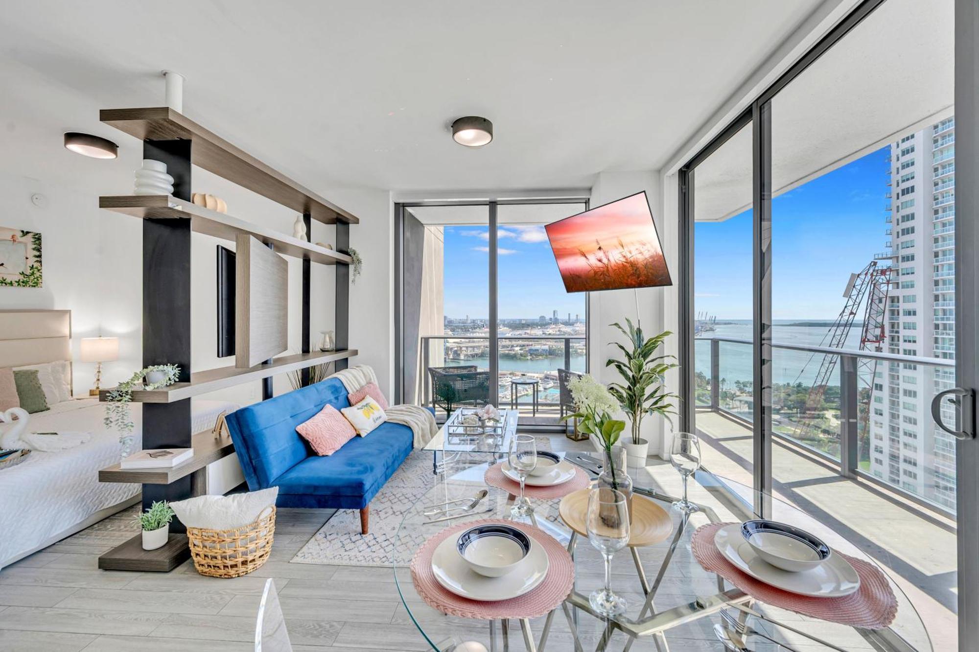 Mesmerizing Views Corner Condo Miami Exteriör bild
